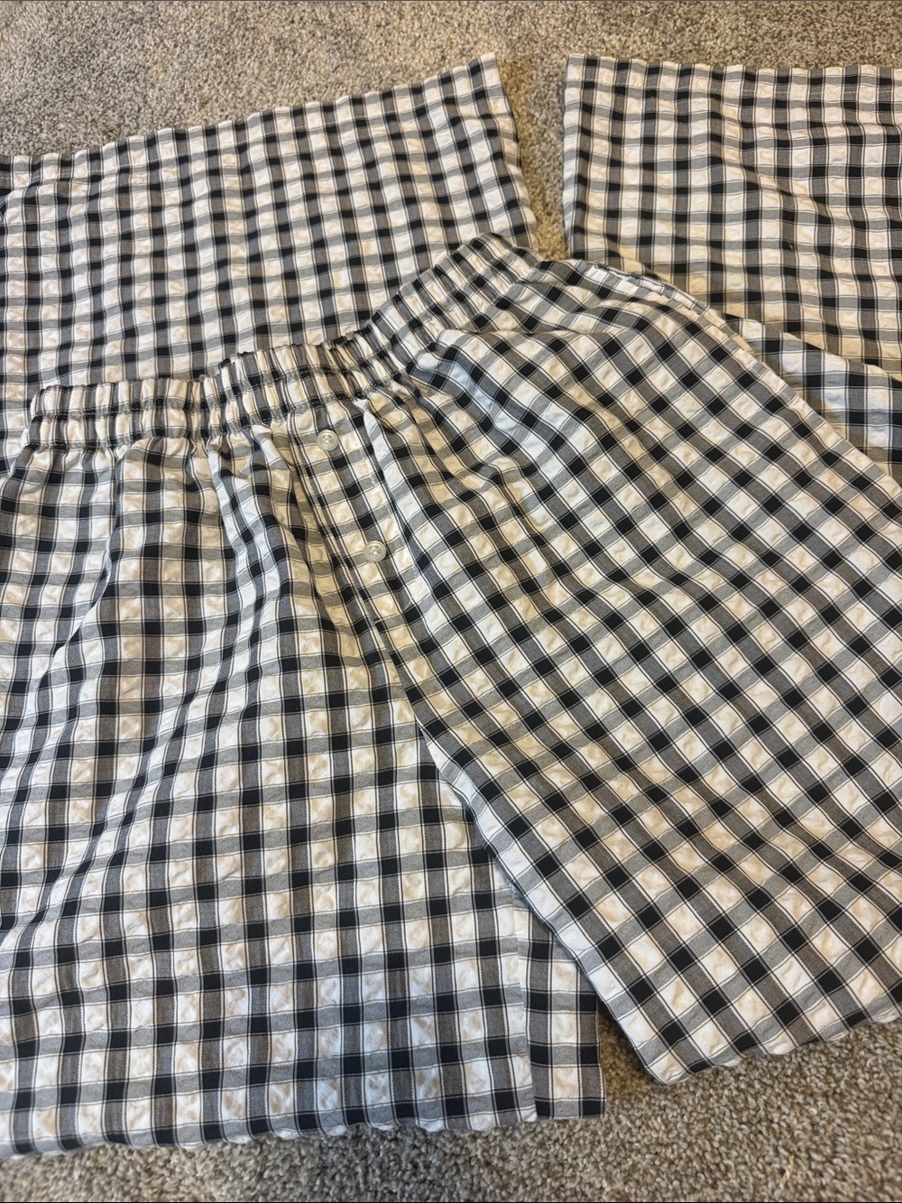 NWOT Sincerely Jules Gingham Pants